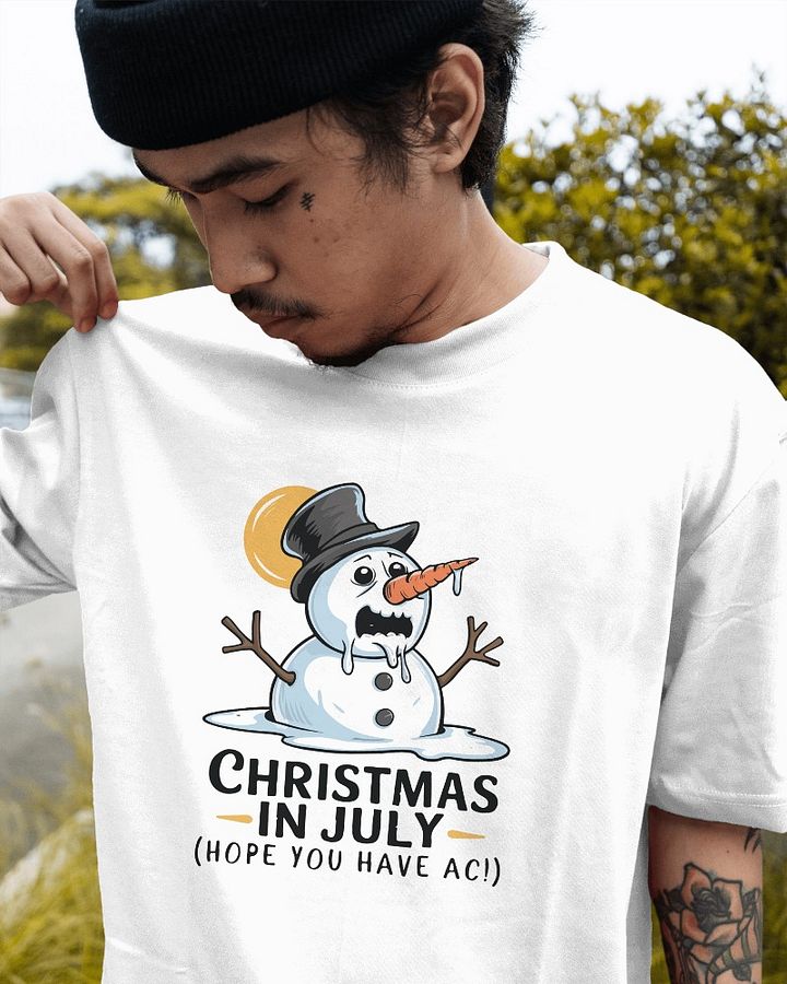 Christmas in July? T-Shirt product image (1)