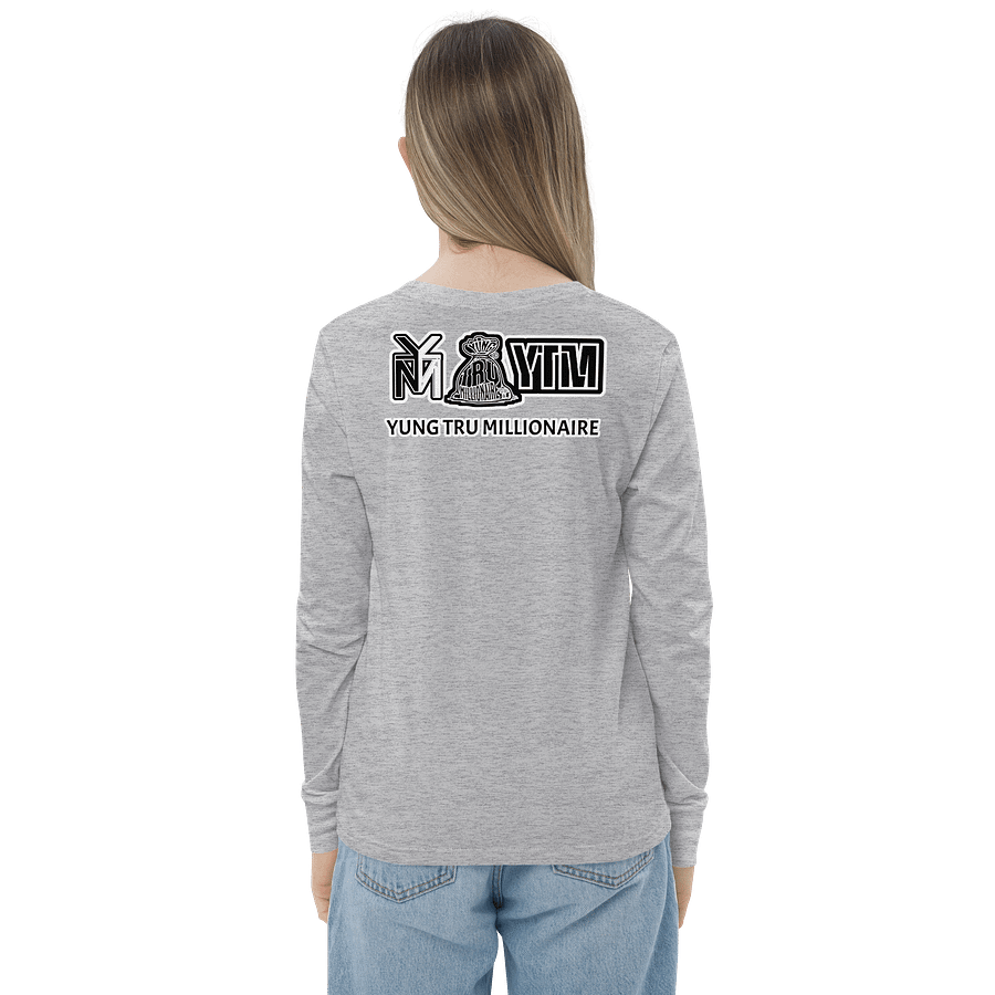 Yung Tru Millionaire Logo Long Sleeve Tee product image (34)