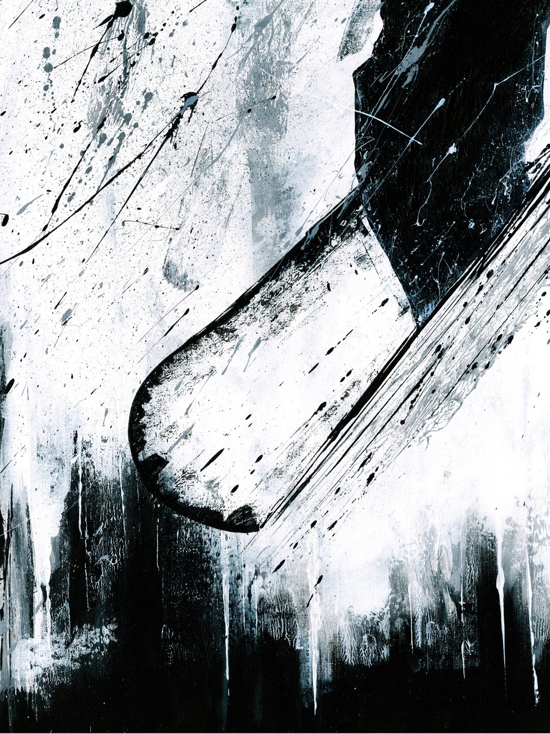 Raw Snowboarding - Original Painting product image (6)