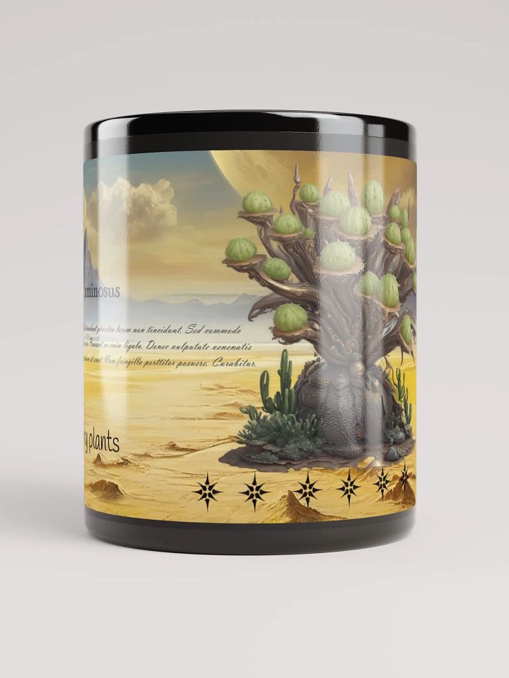 Desert Oasis Ceramic Coffee Mug - Vibrant Cactus Design Mysticus luminosus product image (1)