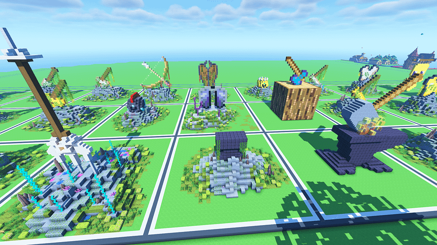 Weapons and Tools Statue Schematic Pack product image (3)