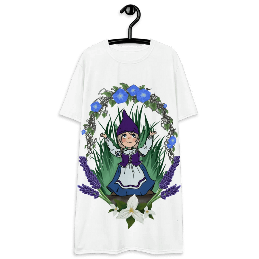 Cozy Garden Logo T-Shirt Dress product image (4)