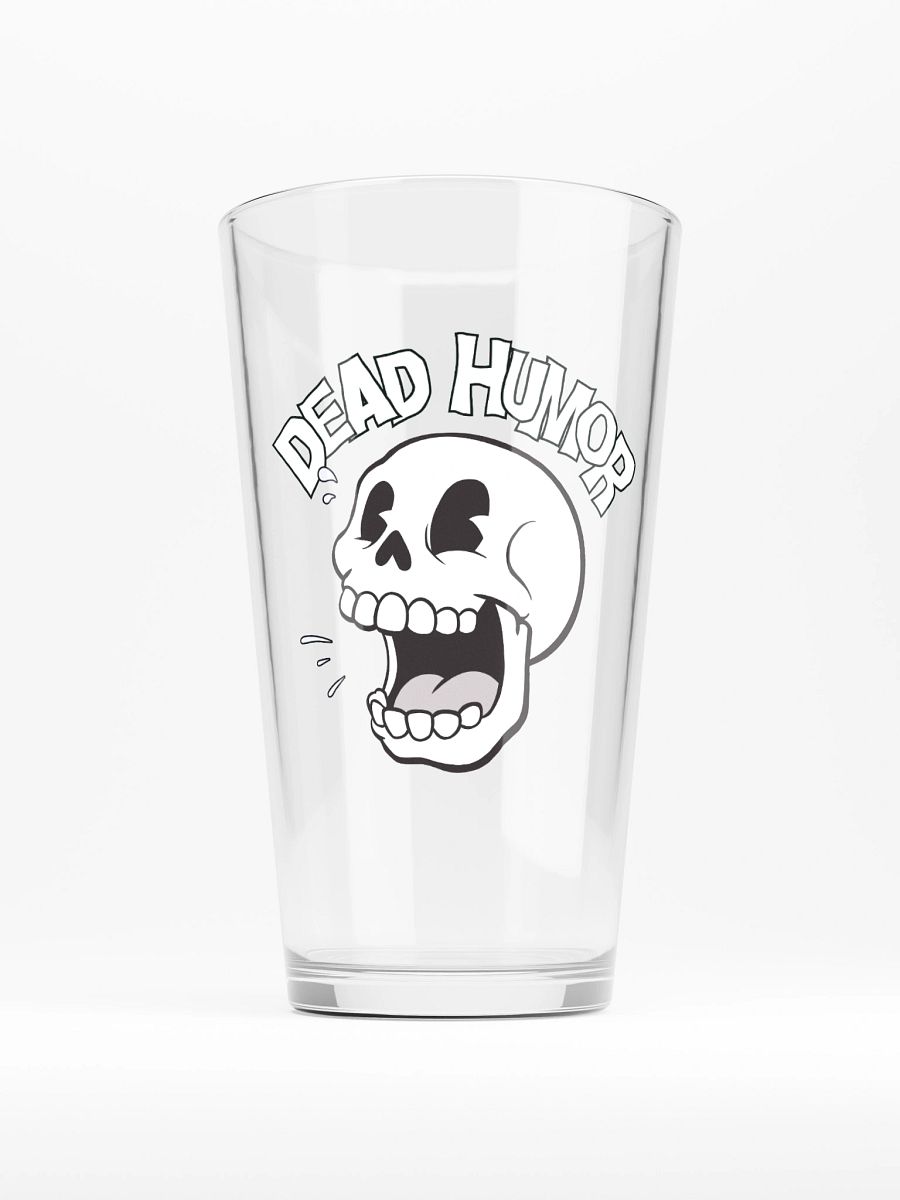 Laughing Skull Pint Glass product image (1)
