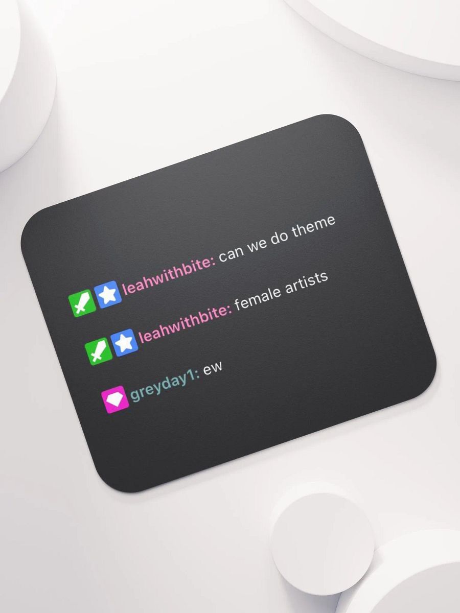 Out Of Context Grey Mousemat product image (7)