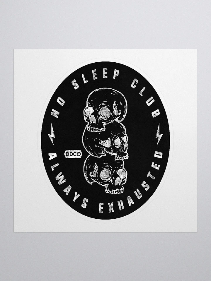 No Sleep Club - Sticker product image (1)