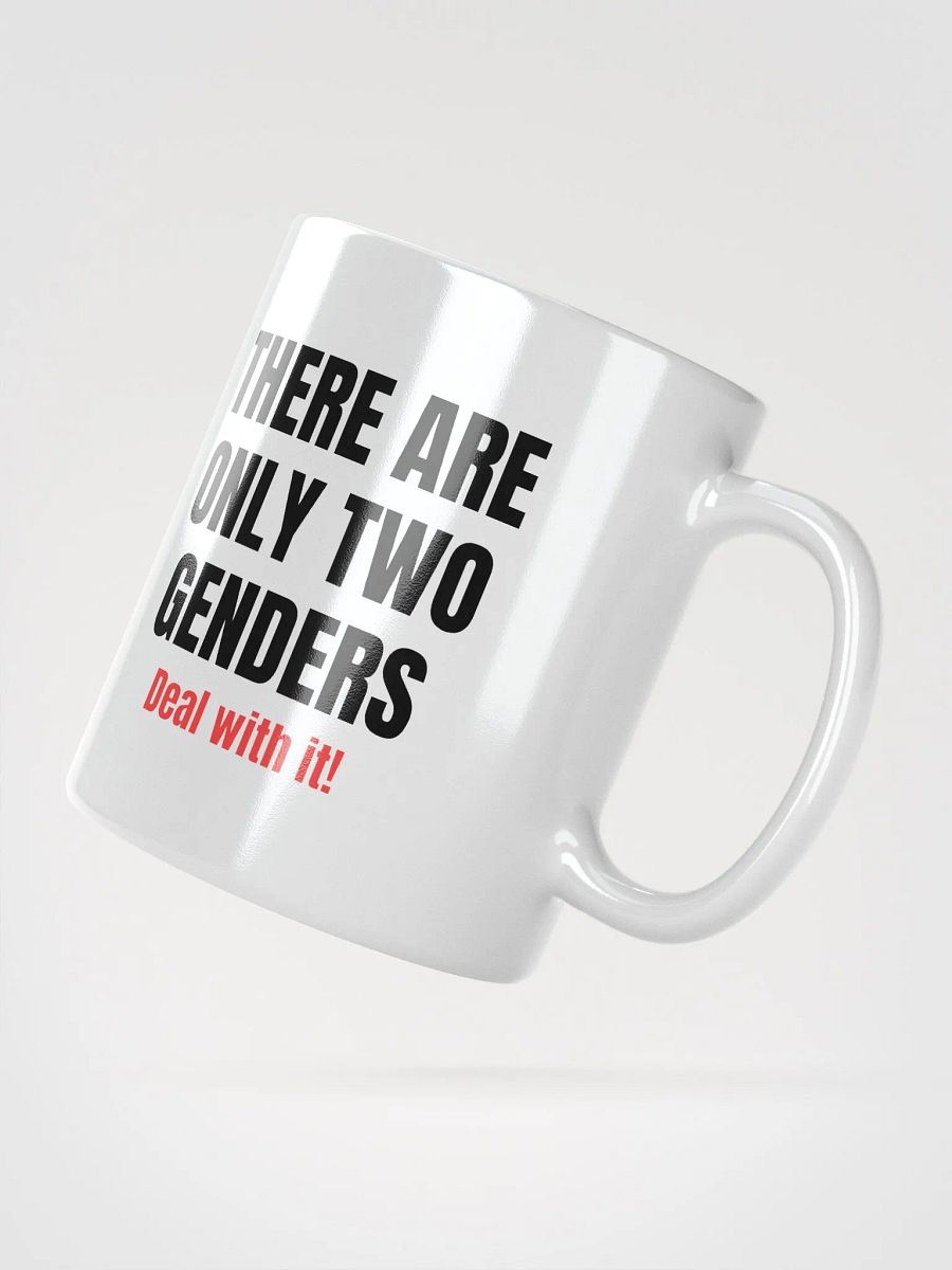 Kaffee Tasse/Becher mit Spruch | There are only two genders - deal with it | Geschenkidee product image (2)