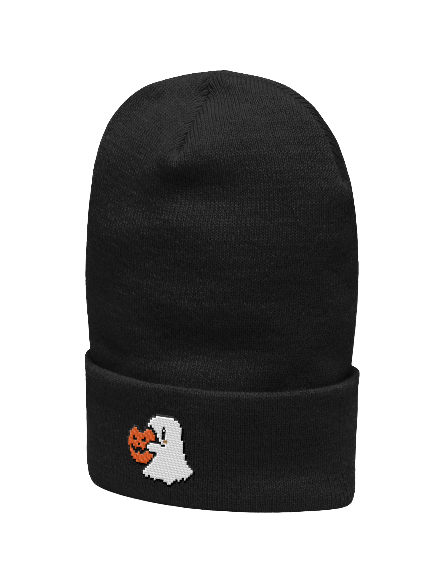 Pumpkin Ghost Beanie - Embroidered product image (2)