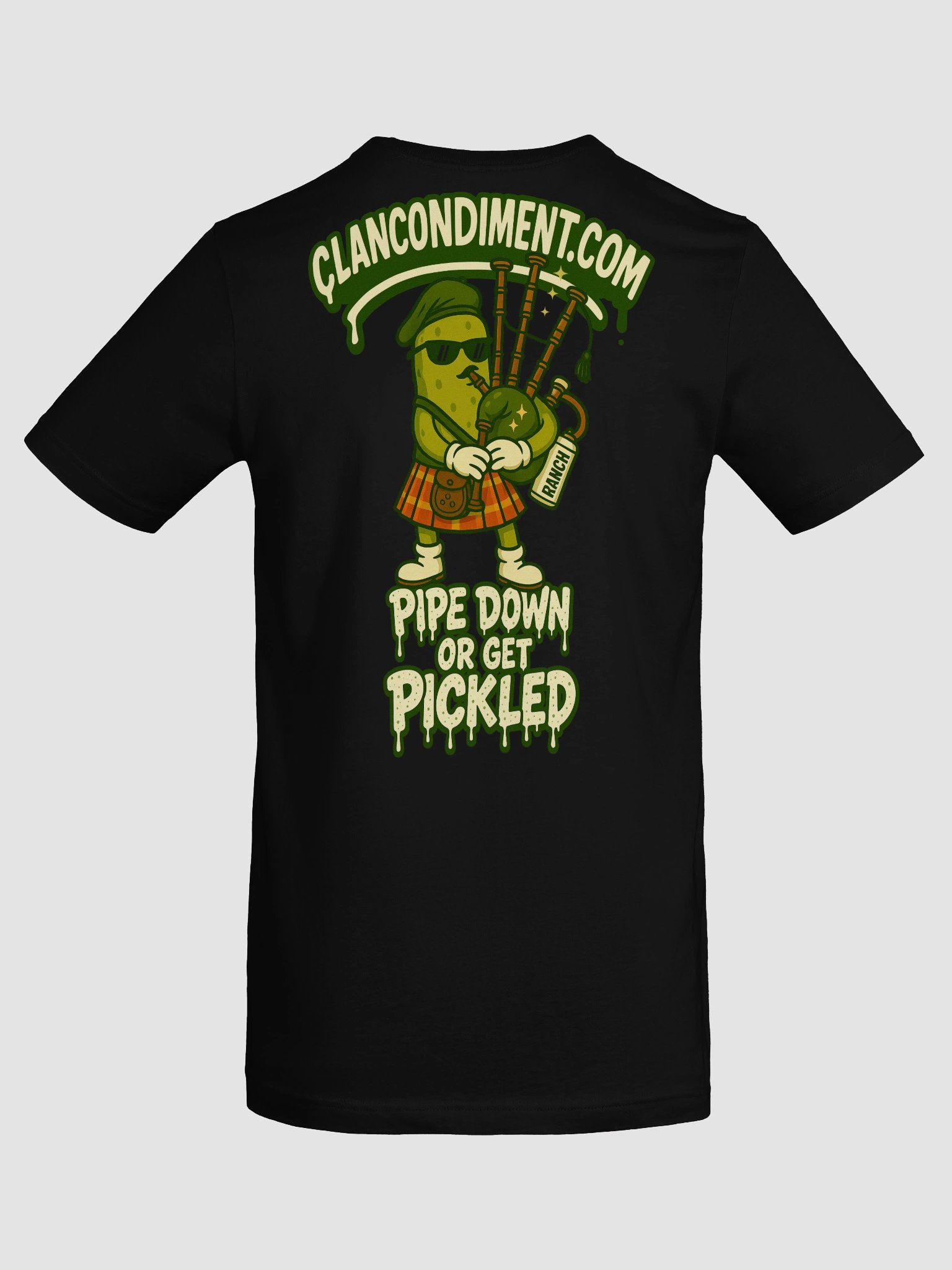 Pickle Ranch Piper Tee – Pipe Down or Get Pickled! product image (6)