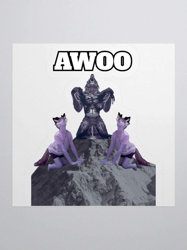 AWOO sticker product image (2)