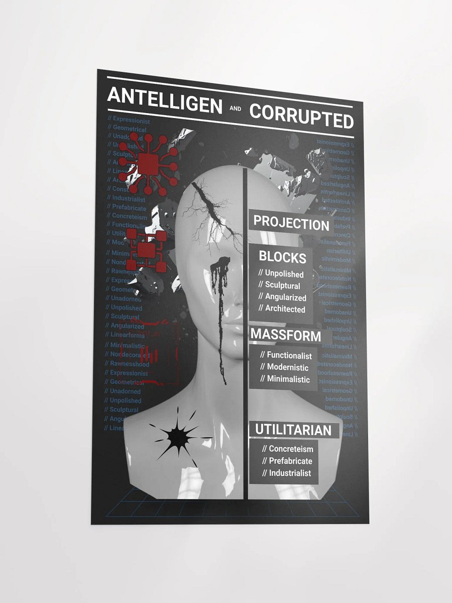 Antelligen Matte Poster Print product image (3)