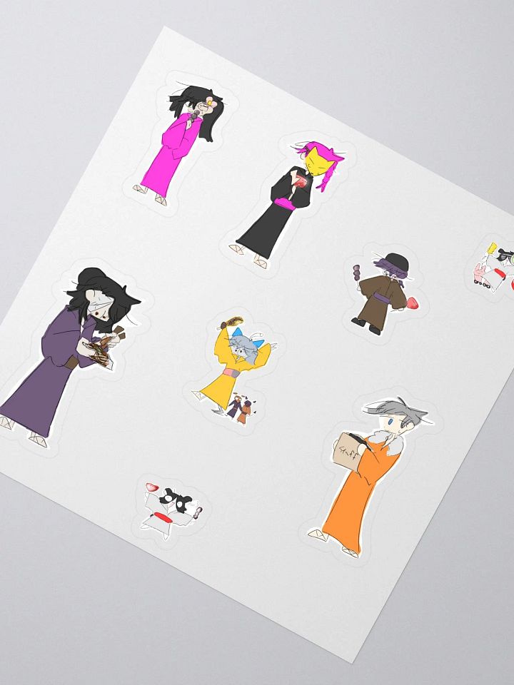 Moon Savers August + Hampan and Ray stickers product image (2)
