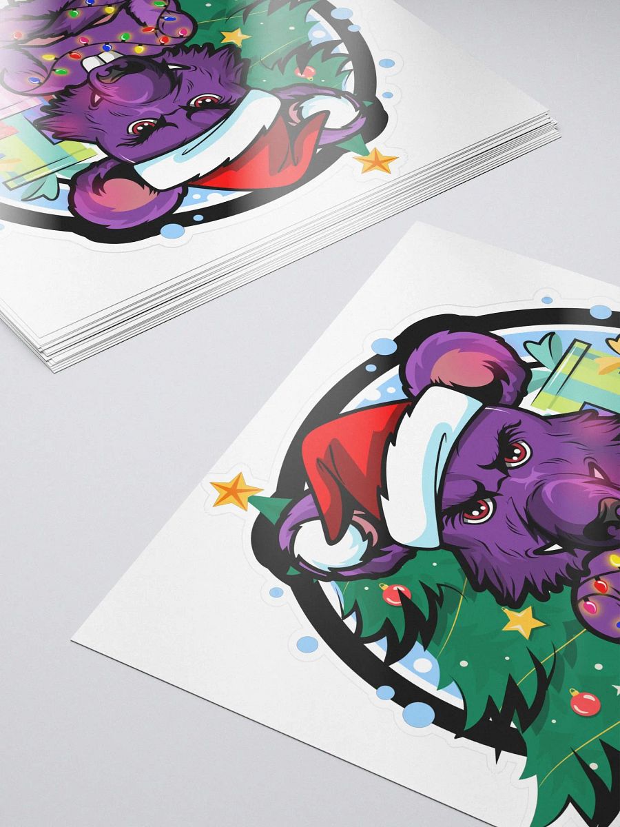 DesRat33 Xmas Logo Sticker product image (5)