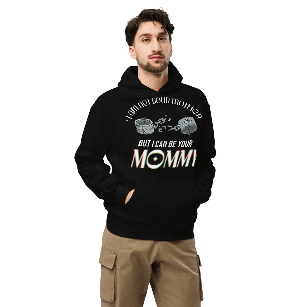 Unisex Premium Oversized Hoodie (I am not your mother but i can be your mommy) product image (7)