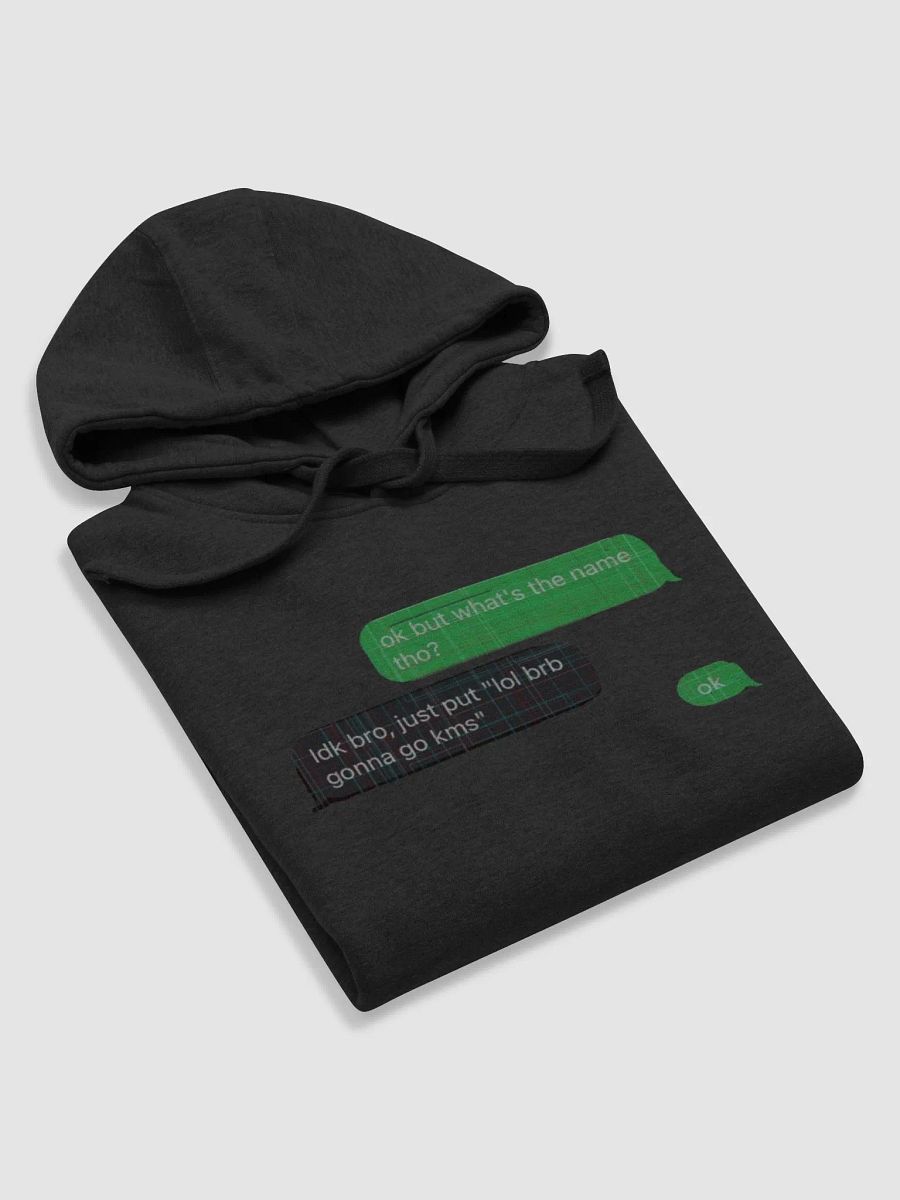 "lol brb" Artwork Hoodie product image (5)