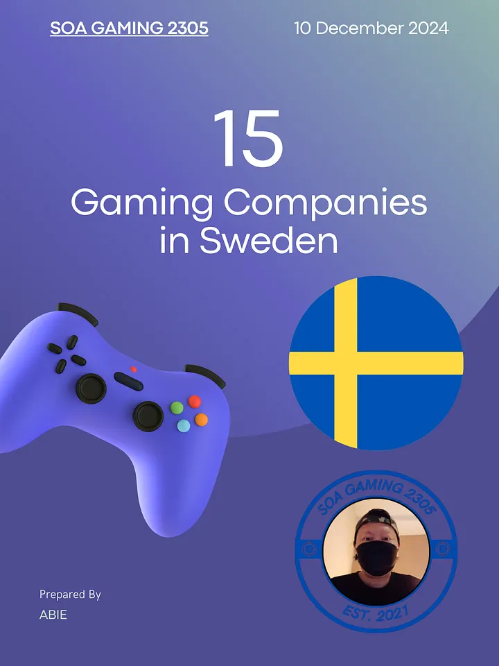 Get Hired by Sweden’s Gaming Giants: 15 Top Companies, Insider Tips, and Interview Secrets to Land Your Dream Role! product image (1)
