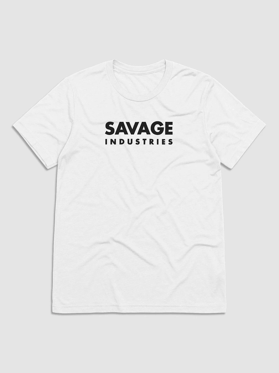 Savage Industries - Black logo (Tri-blend Tee) product image (1)