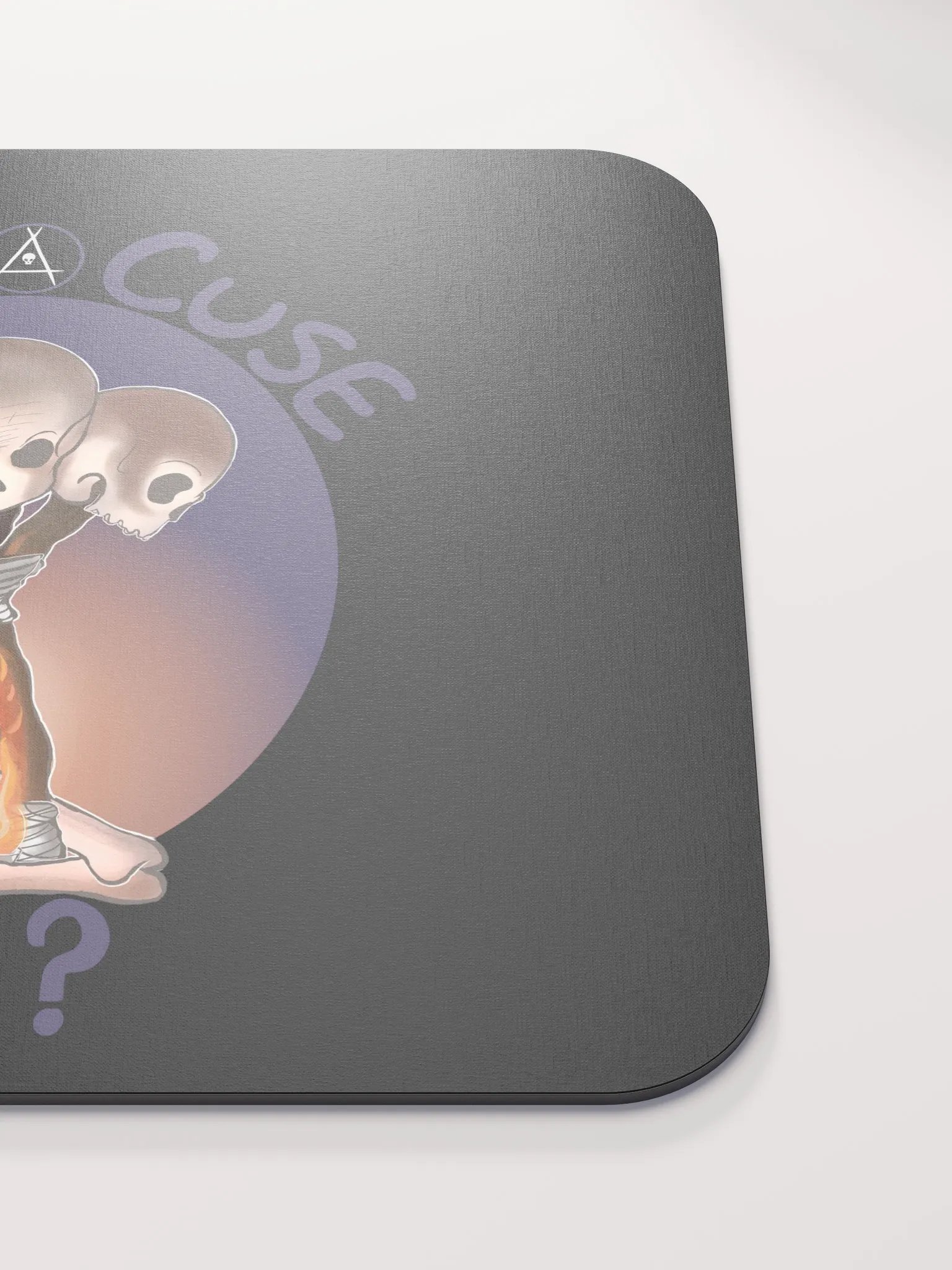 Glowing Skull Mouse Pad product image (5)