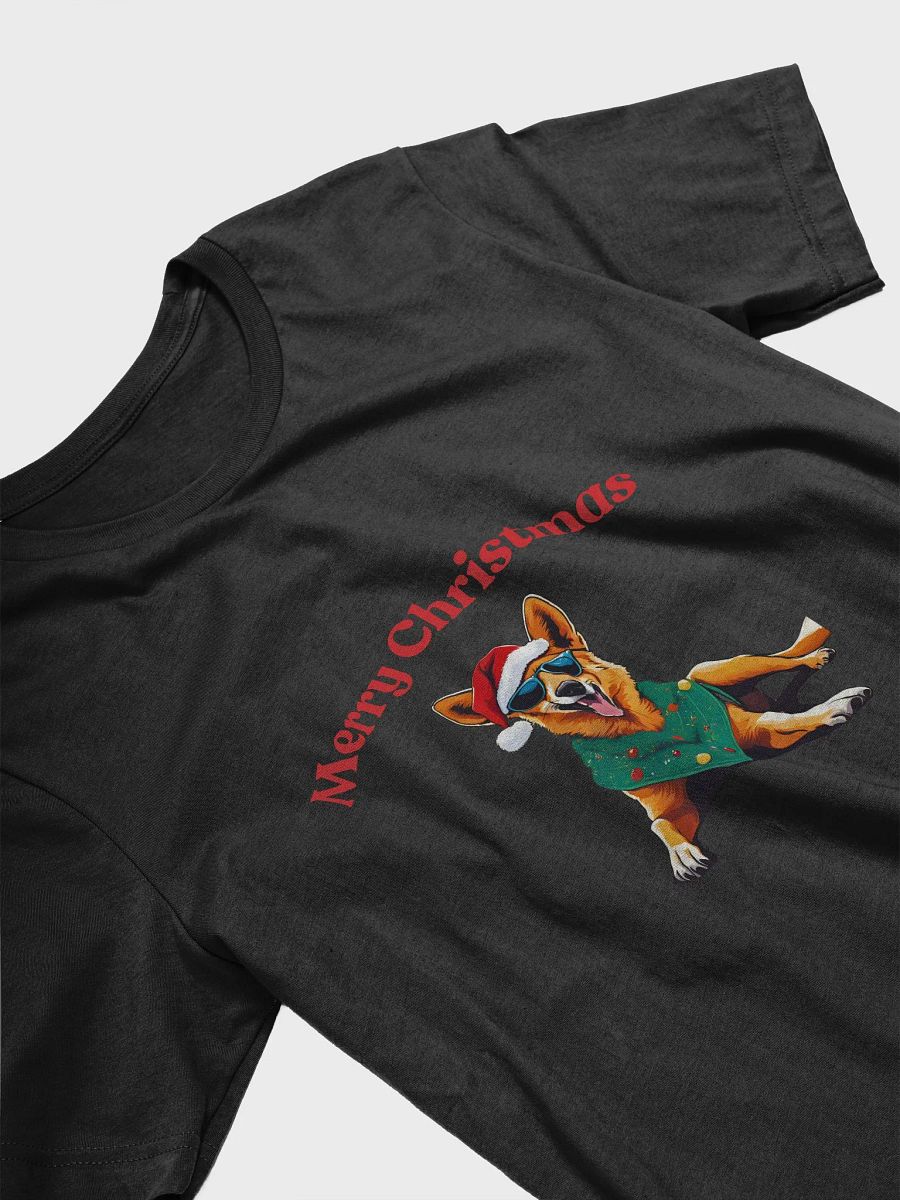 Festive Dingo Merry Christmas T-Shirt - Red product image (3)