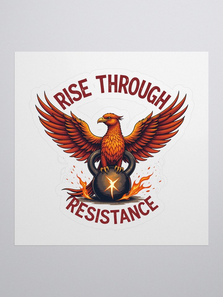 Phoenix Resistance Kiss Cut Stickers product image (1)