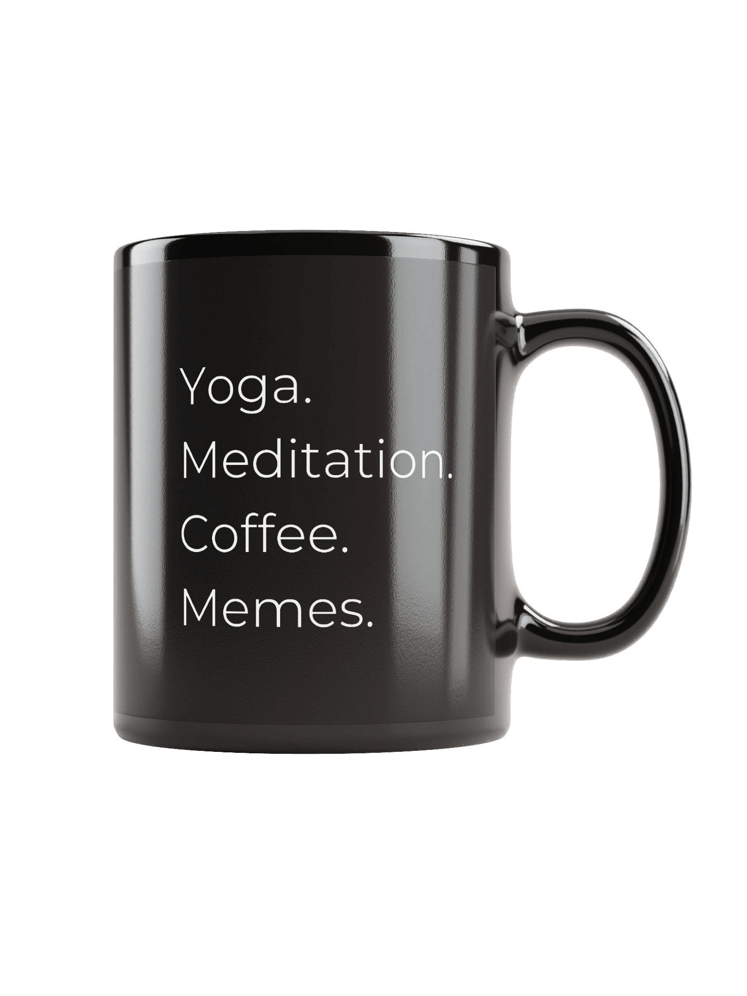 Yoga Meditation Coffee Memes Mug product image (1)