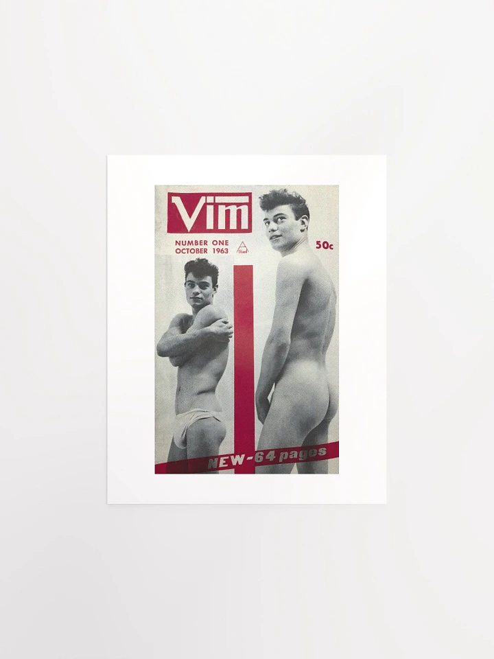 VIM Magazine Cover (Number One - October 1963) - Print product image (1)