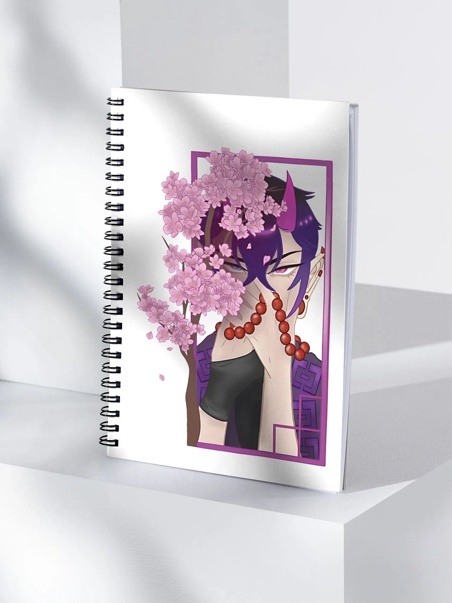 Colored Cherry Blossom Notebook product image (4)