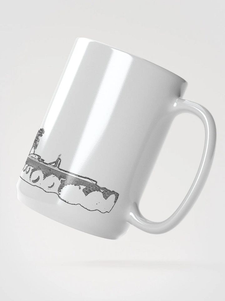 FOSS Tugboat Sketch Glossy Mug 15oz product image (2)