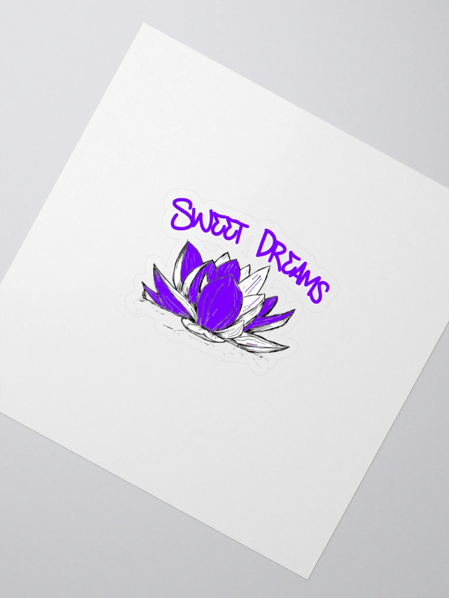 Lotus Dreams Kiss Cut Stickers product image (4)