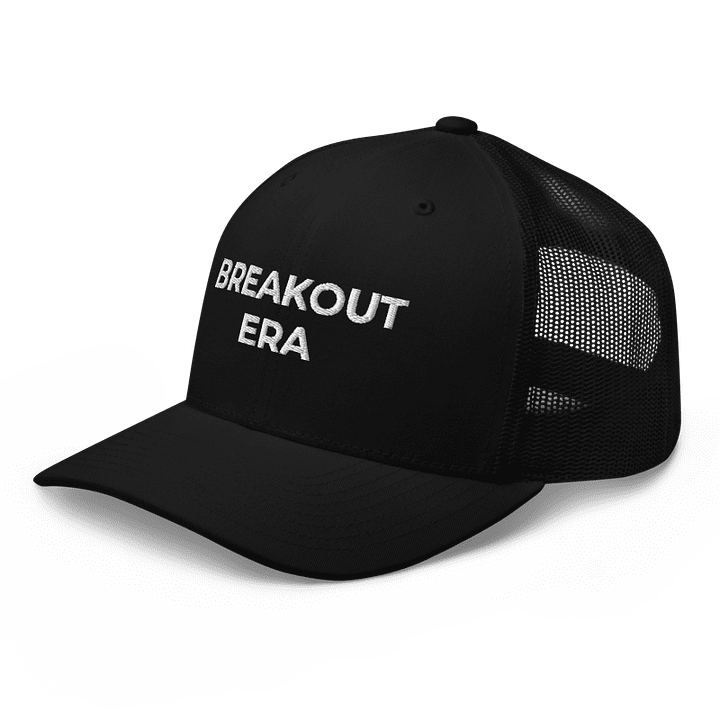 BREAKOUT ERA LOGO CAP BLACk product image (1)
