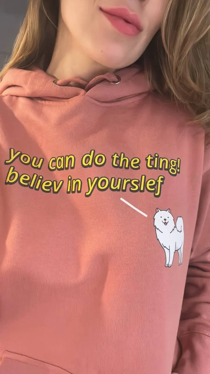 you can do the ting hoodie - 65% soft cotton product image (2)