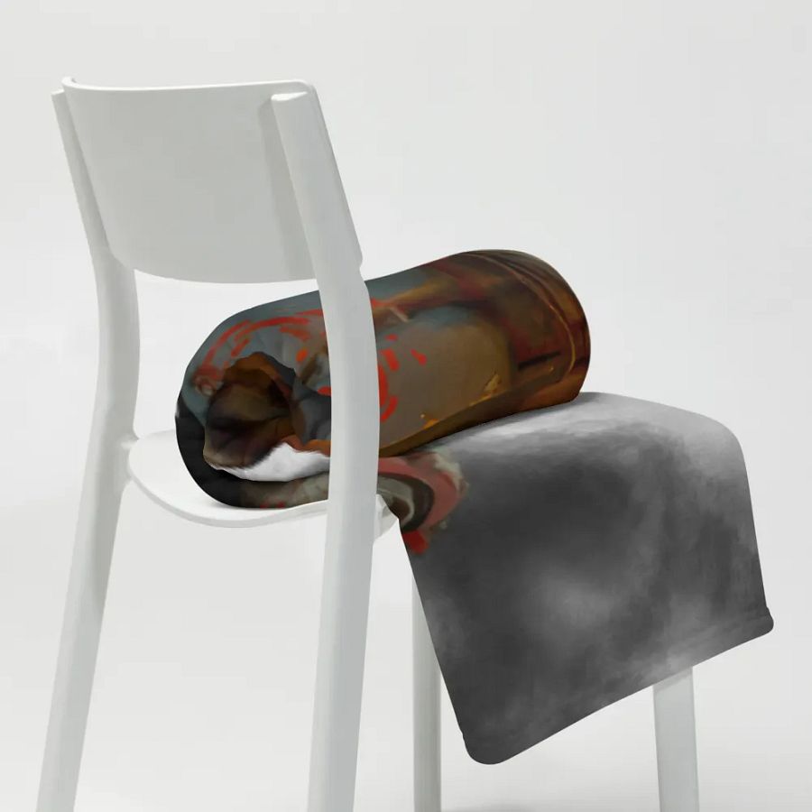 Power Armor Smokey Cloud Throw Blanket product image (8)