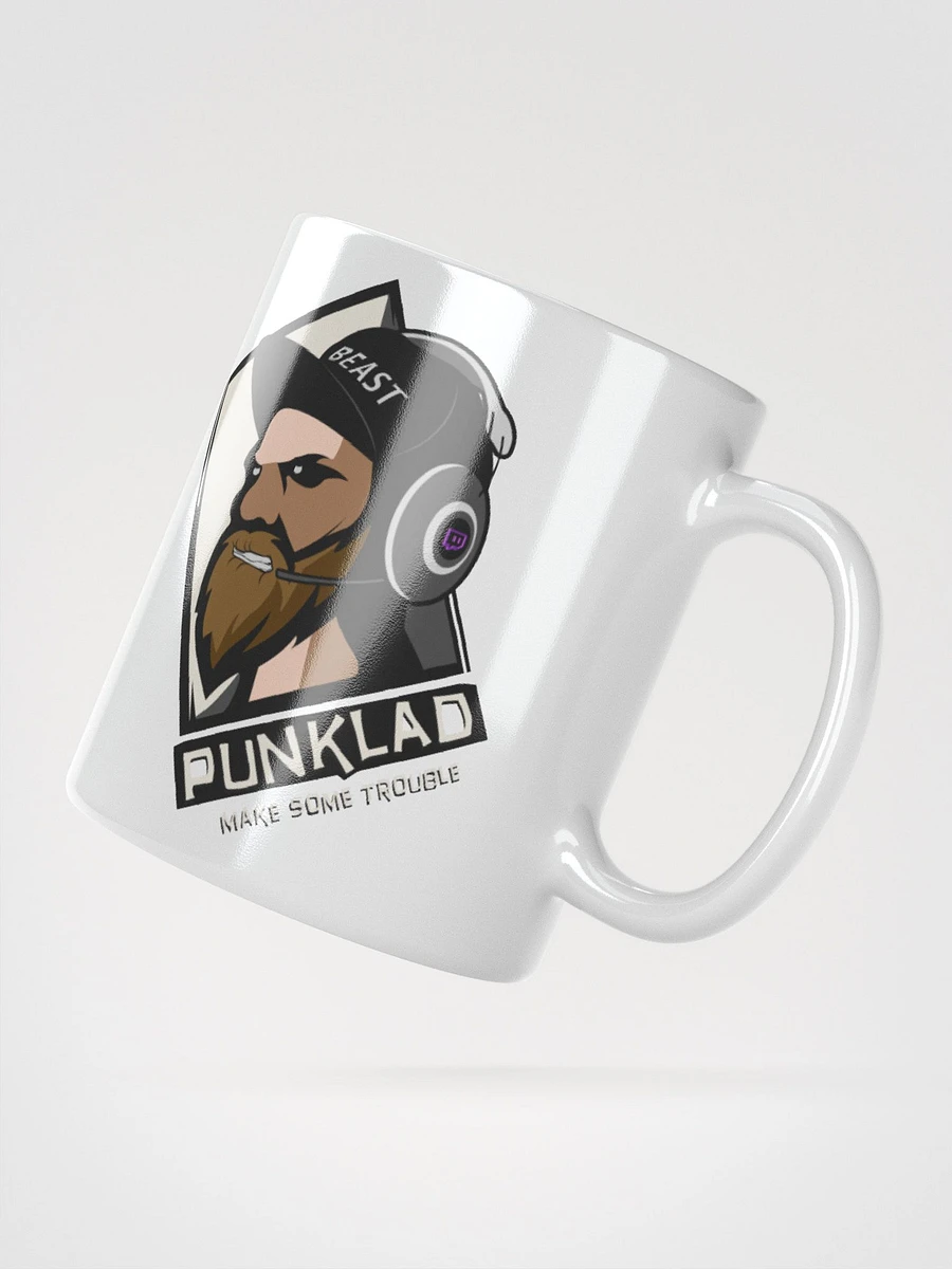 White Glossy mug: Punklad Logo product image (2)