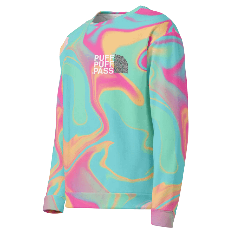 Puff, Puff, Pass High-Dye Ecstasy Sweatshirt product image (5)