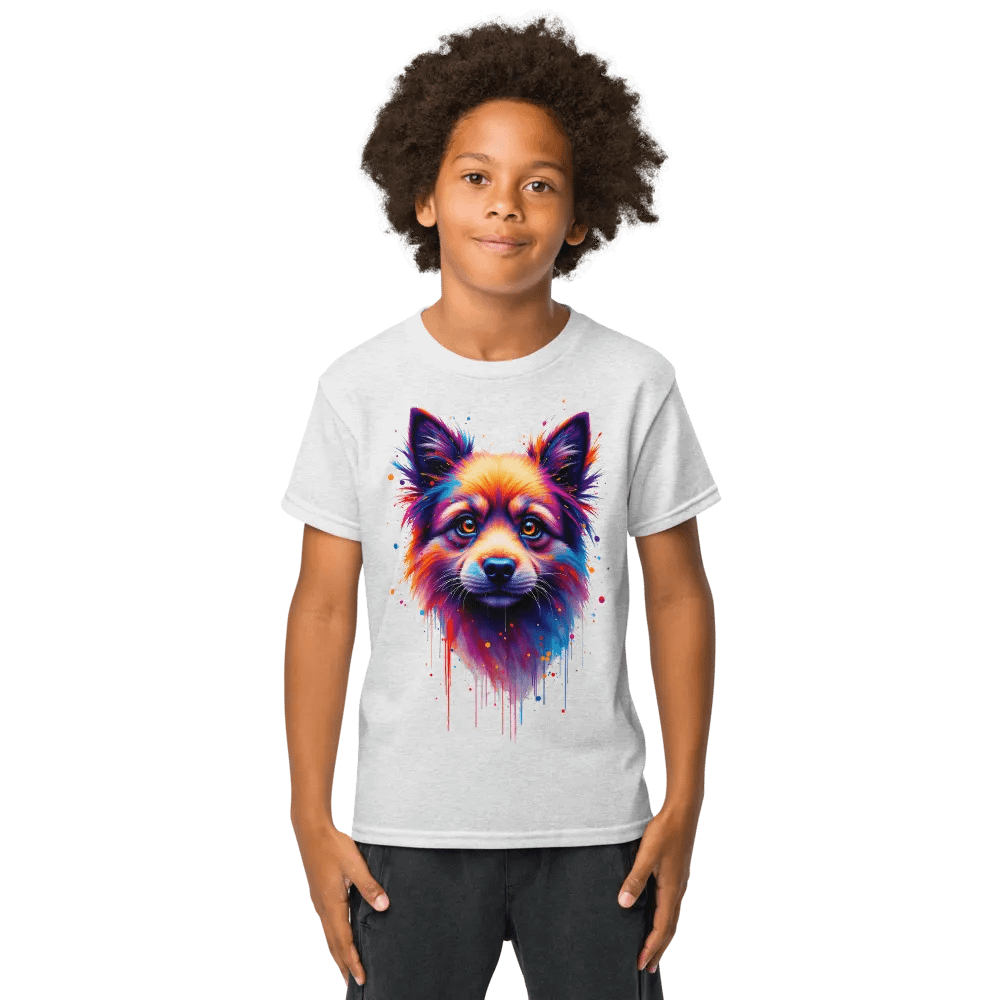 Vibrant Pup Splash Youth Tee product image (9)