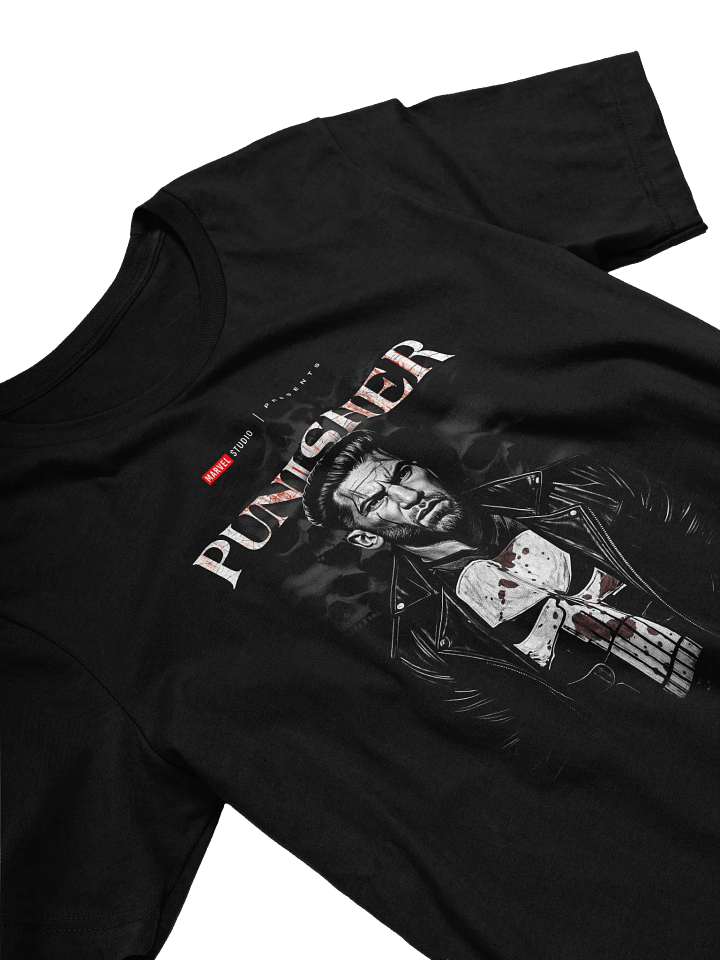Vintage Punisher Skull T-Shirt – Retro-Style Marvel Graphic Tee product image (2)