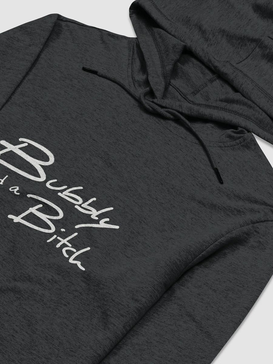 Bubbly and a B*tch (white design) printed lightweight hoodie product image (1)
