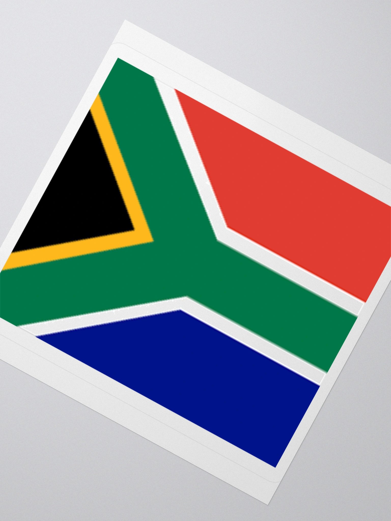 Exclusive South Africa Flag Kiss-Cut Stickers - High-Quality Vinyl, Multiple Sizes product image (6)
