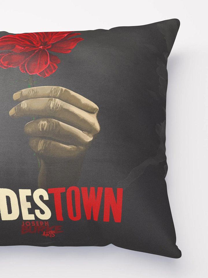 Wait For Me Red Carnation Pillow product image (2)