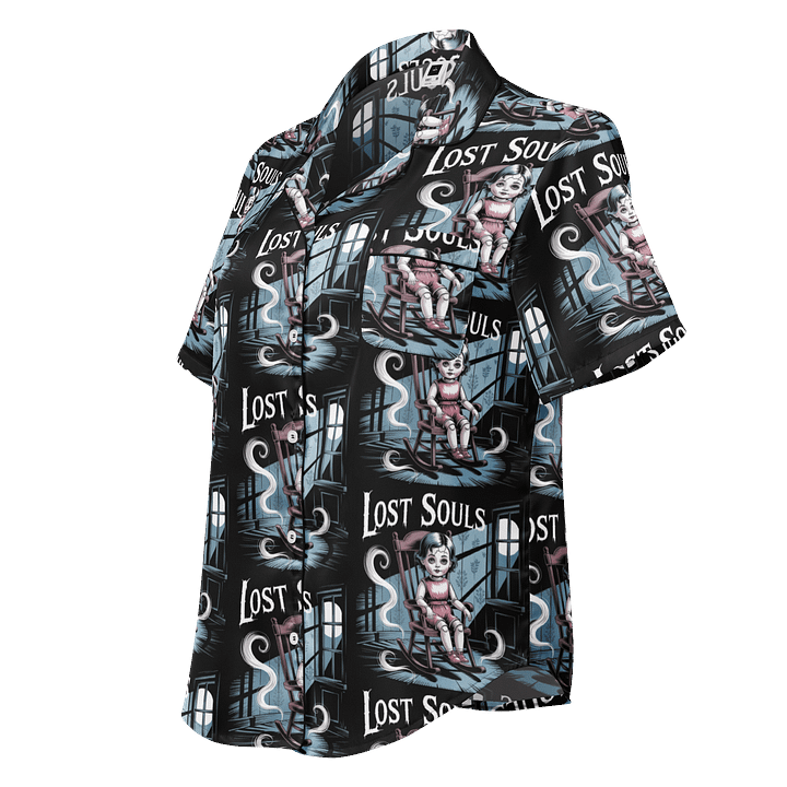Midnight Veil Designs 'Lost Souls' Gothic Pyjama Top - All-Over Print Women's Short Sleeve product image (1)