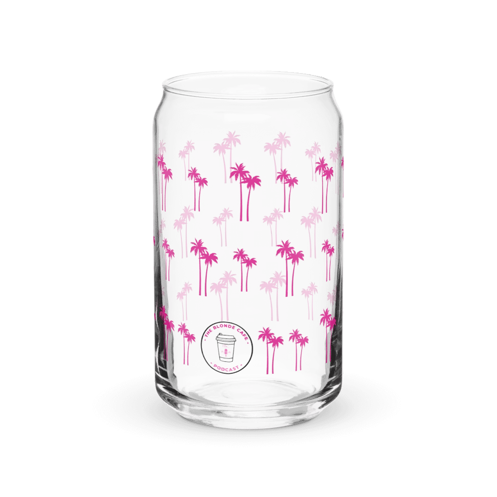 Blonde Cafe Palm Paradise Glass product image (1)