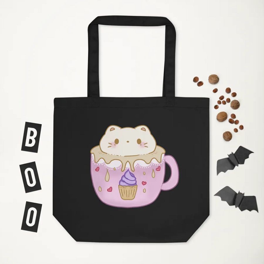 Kitty Muff Tote Bag! product image (3)