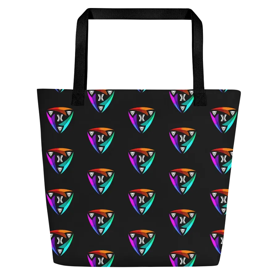 PriismX Patterned Black Tote product image (2)
