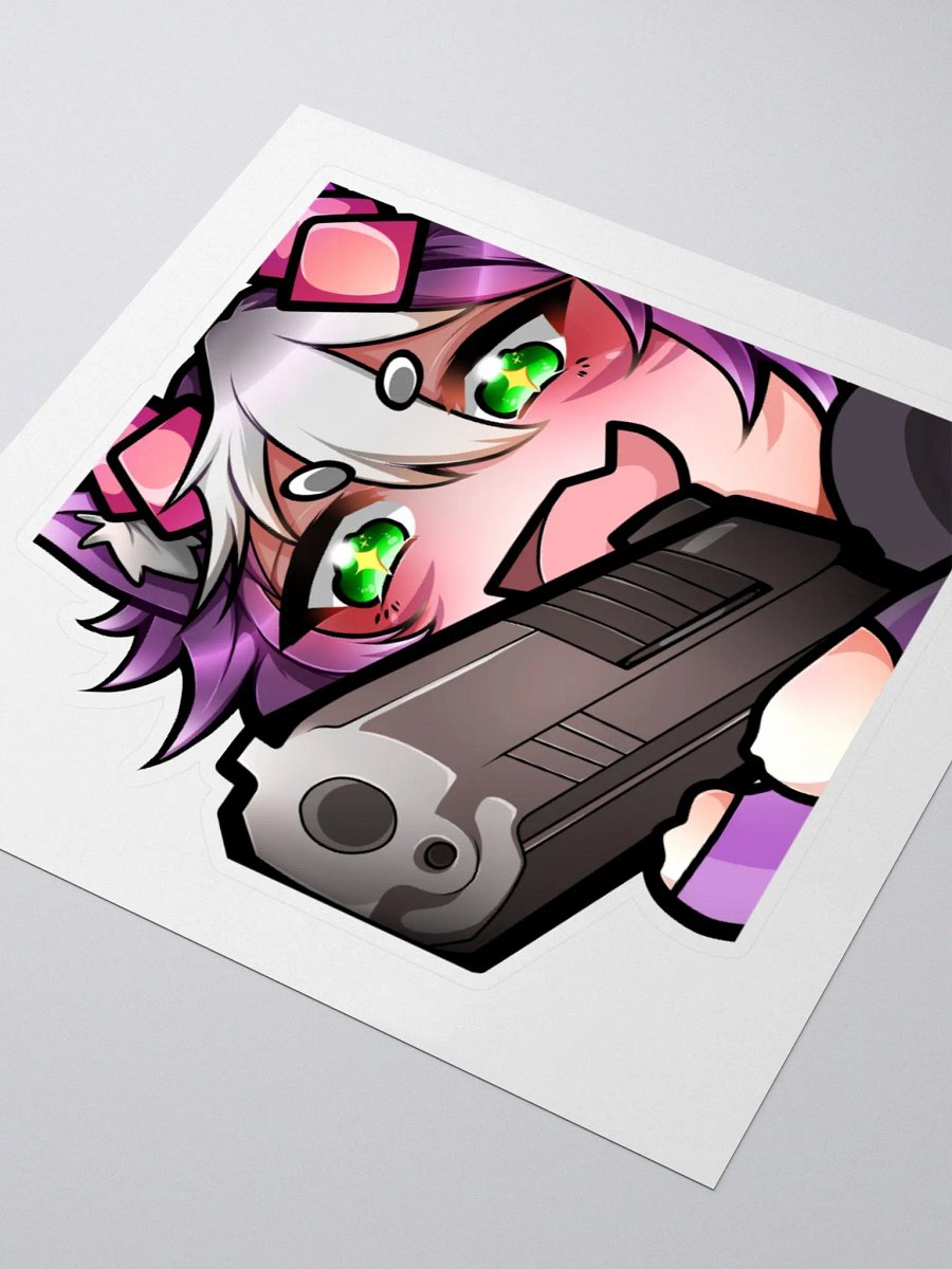 Loki Pew Emote Kisscut Sticker (Multiple Sizes) product image (3)