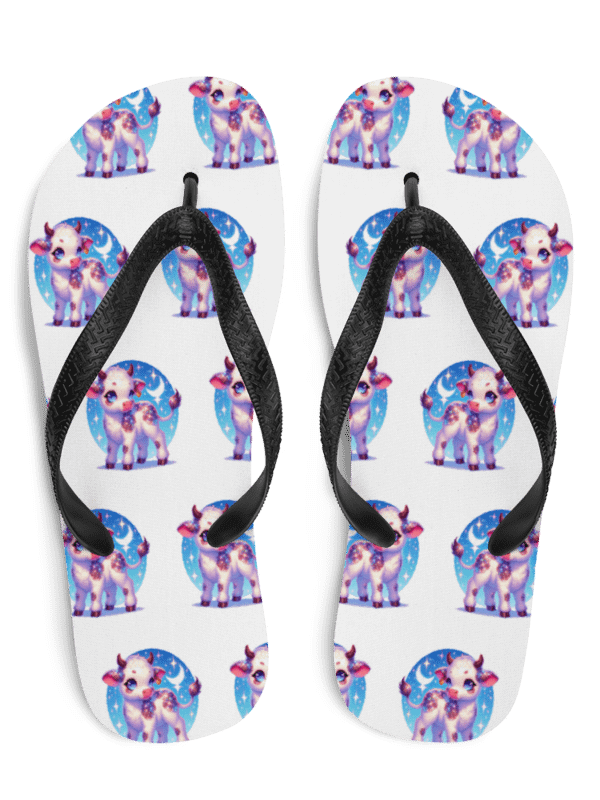 Baby Cow Flip Flops product image (1)