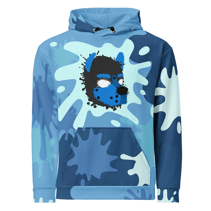 Chaos Splatter Hoodie - Blue product image (2)