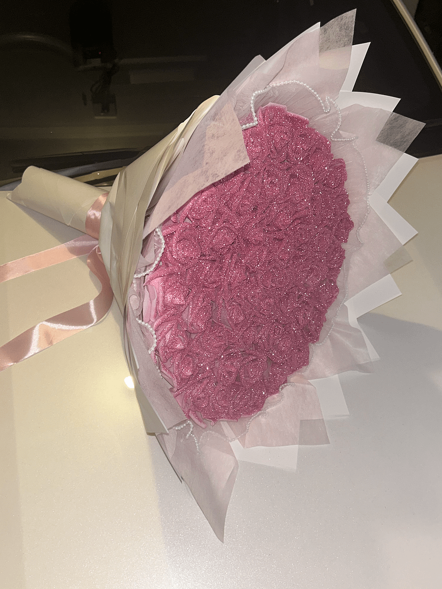 Pink Glitter Bouquet product image (3)