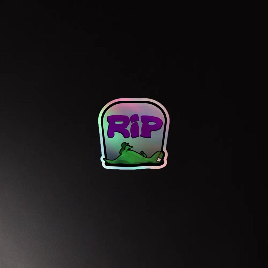 Vella RIP Holo Sticker product image (4)
