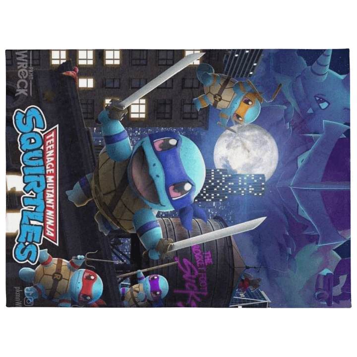Ninja Squirtles Blanket product image (1)