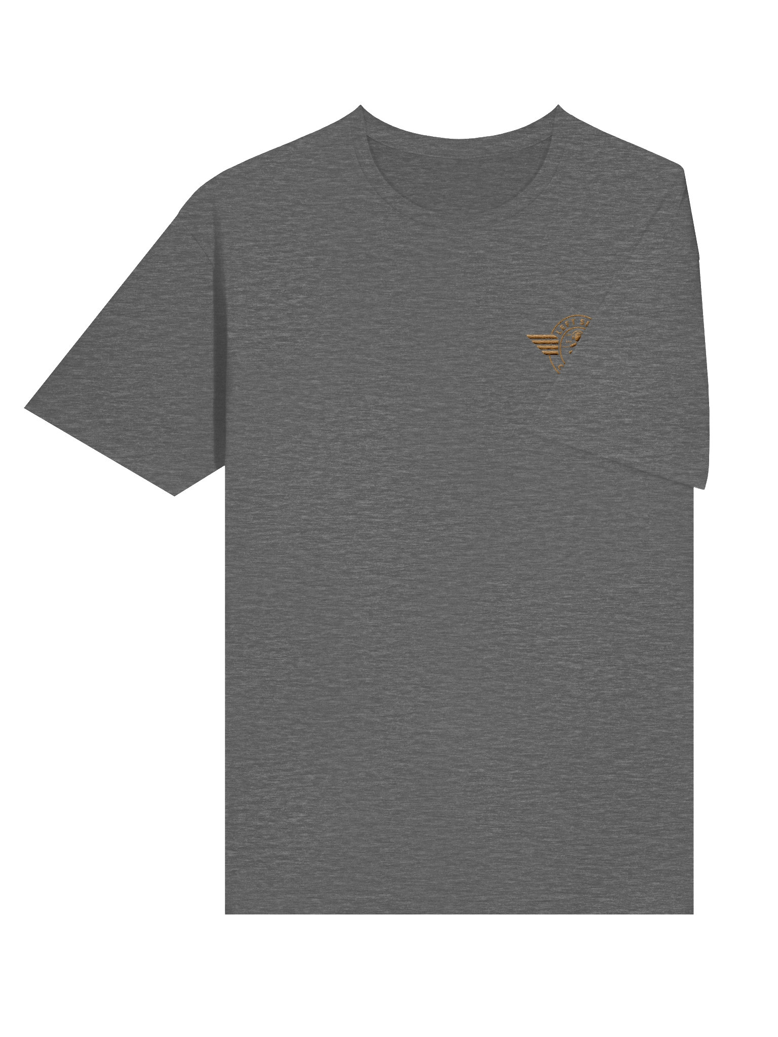 Left Seat Culture T-Shirt - Grey / Gold product image (6)