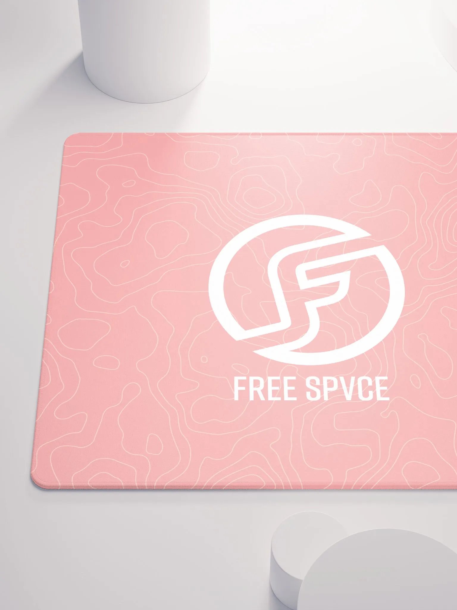 Topographic Pink Mousepad product image (10)